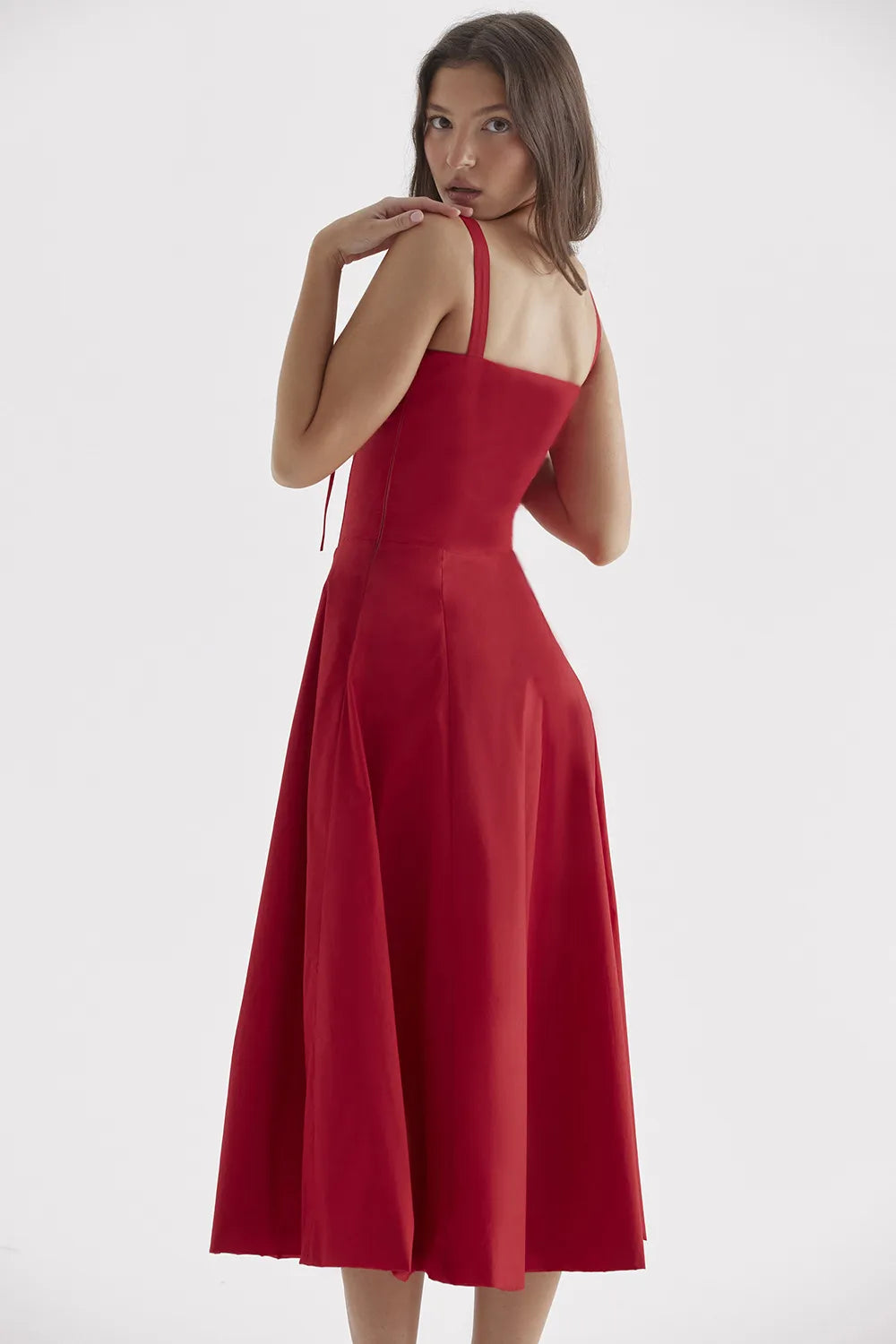 Breeze Kleid blood-red