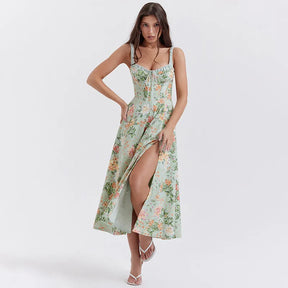 Floral Kleid forest-style