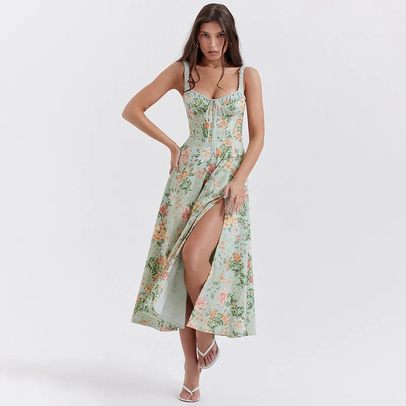 Floral Kleid forest-style