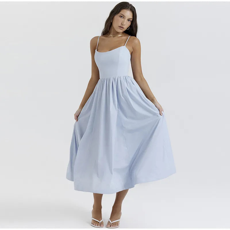 Flirt Kleid sky-blue