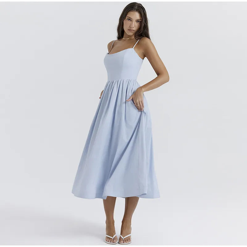 Flirt Kleid sky-blue